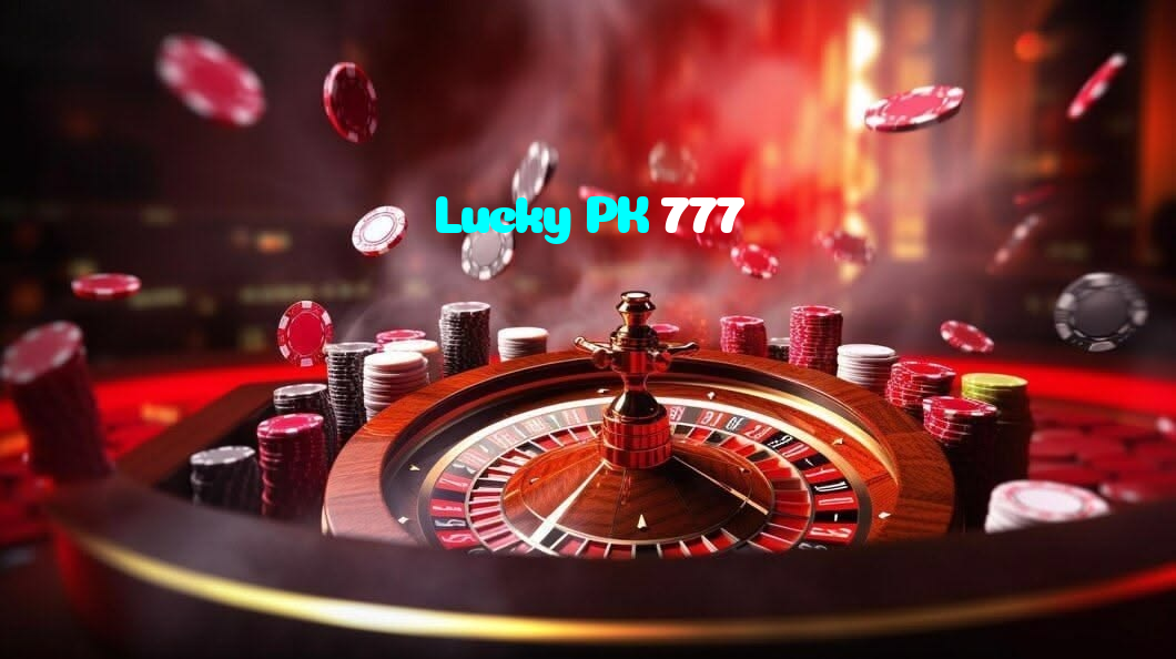 Lucky PK 777 casino presented on mobile device in Pakistan with slots and live games