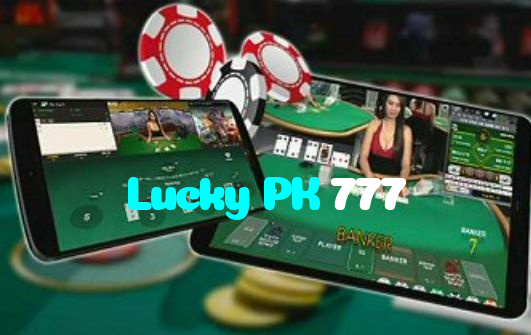 Lucky PK 777 casino presented on mobile device in Pakistan with slots and live games